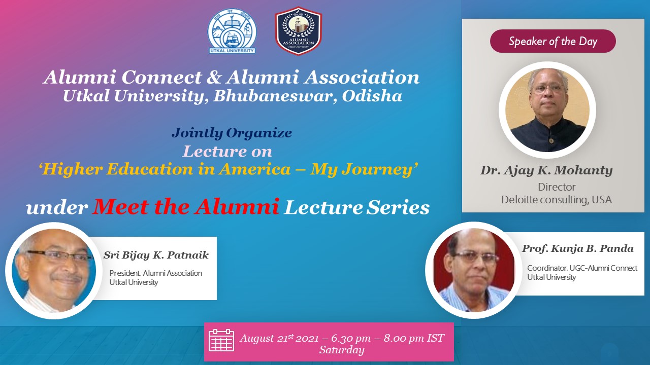 Meet the Alumni’ Lecture Series